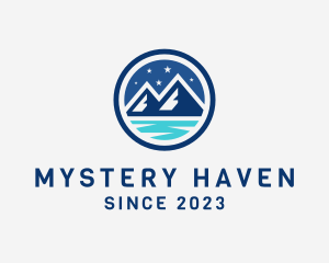 Night Mountain Adventure logo design