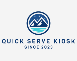 Night Mountain Adventure logo design