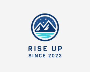 Night Mountain Adventure logo design