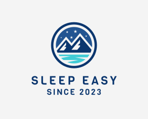 Night Mountain Adventure logo design