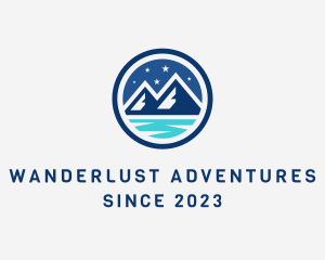 Night Mountain Adventure logo design