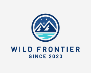 Night Mountain Adventure logo design