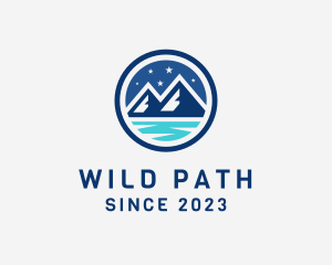 Adventure - Night Mountain Adventure logo design