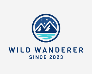 Night Mountain Adventure logo design