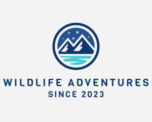 Night Mountain Adventure logo design