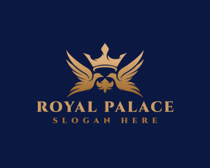 Royal Falcon Crown logo design