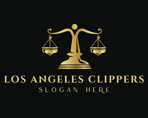 Judicial - Golden Law Firm Justice logo design