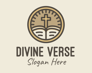 Scripture - Catholic Bible Meter logo design