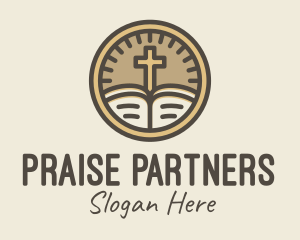 Praise - Catholic Bible Meter logo design