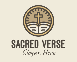 Scripture - Catholic Bible Meter logo design