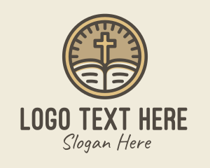 Bible - Catholic Bible Meter logo design