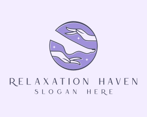 Massage - Foot Spa Massage logo design