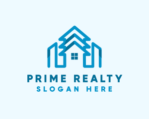 Apartment Housing Realty logo design