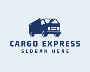 Delivery Truck Cargo logo design