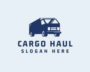 Delivery Truck Cargo logo design