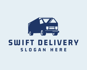 Delivery Truck Cargo logo design