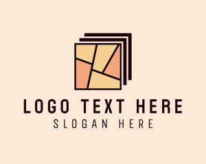 Floor Tiles - Home Depot Tile Flooring logo design