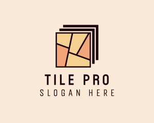 Tiler - Home Depot Tile Flooring logo design
