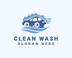 Car Wash Cleaning logo design