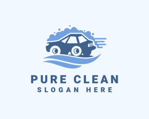 Car Wash Cleaning logo design