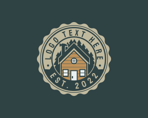 Cabin House Forest Logo