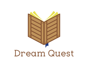 Bucketlist - Crate Book logo design