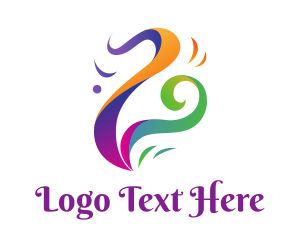 Multi Color Steam Logo