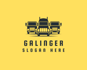 Fleet Freight Truck Logo