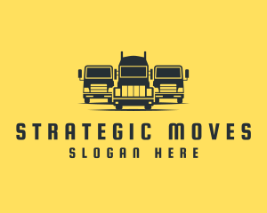 Fleet Freight Truck logo design