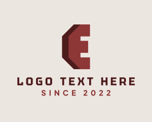 Firm - Professional Geometric Letter E logo design