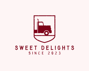 Truckload - Farm Trucking Transport logo design