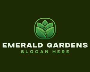 Leaf Eco Landscaping logo design