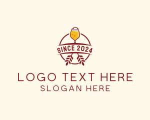 Organic - Beer Bar Malt Beverage logo design