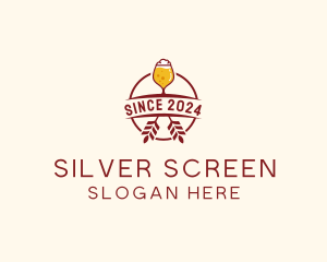 Beer Bar Malt Beverage Logo