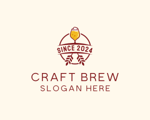 Beer Bar Malt Beverage logo design