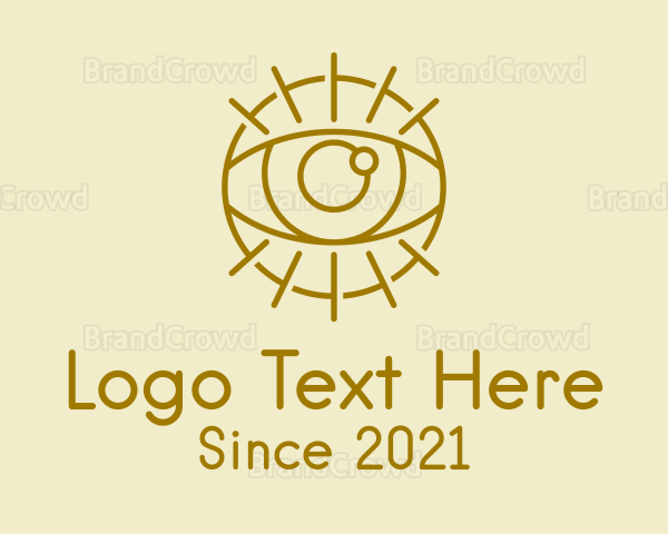 Psychic Gold Eye Logo