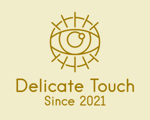 Dainty - Psychic Gold Eye logo design