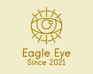 Psychic Gold Eye  logo design