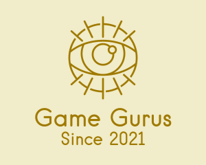 Tarot - Psychic Gold Eye logo design