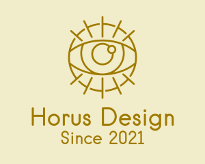 Psychic Gold Eye  logo design