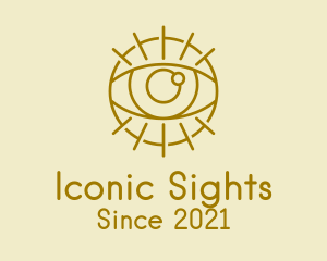 Psychic Gold Eye  logo design