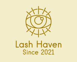 Psychic Gold Eye  logo design