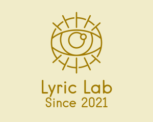 Psychic Gold Eye  logo design