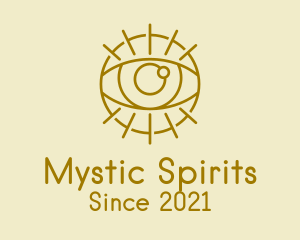 Psychic Gold Eye  logo design