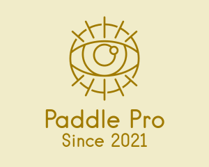 Psychic Gold Eye  logo design