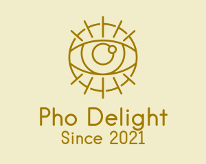 Psychic Gold Eye  logo design