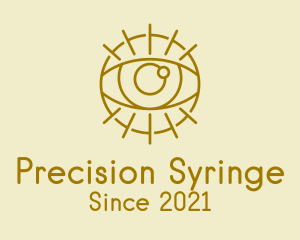 Psychic Gold Eye  logo design