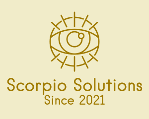 Psychic Gold Eye  logo design