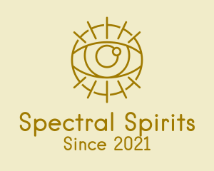 Psychic Gold Eye  logo design