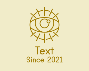 Psychic Gold Eye  logo design